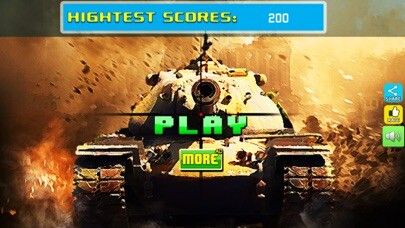 Emulate iPhone app Tank Shooting 3D using MyAndroid