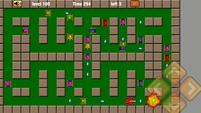 Emulate iPhone app Tanks war - auto shoot using MyAndroid