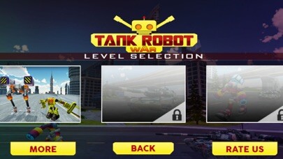 Emulate iPhone app Tank Vs Robot: War For Planet using MyAndroid