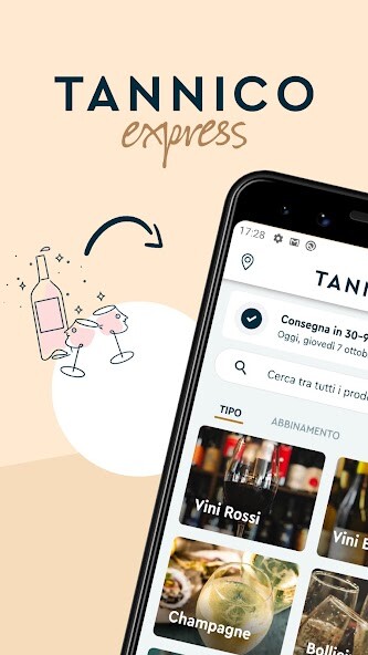 Run android online APK Tannico Express: Wine Delivery from MyAndroid or emulate Tannico Express: Wine Delivery using MyAndroid