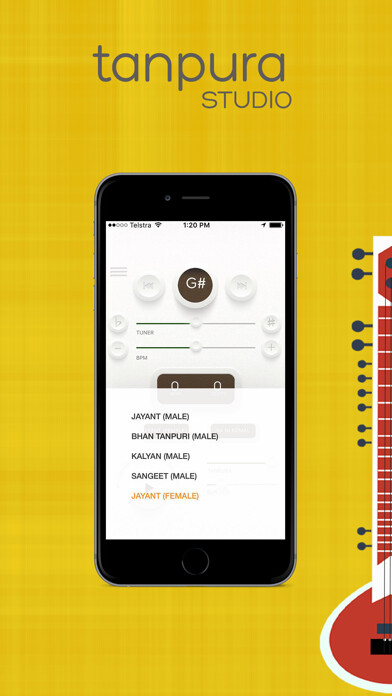 Emulate iPhone app Tanpura Studio using MyAndroid Emulate iPhone app Tanpura Studio using MyAndroid