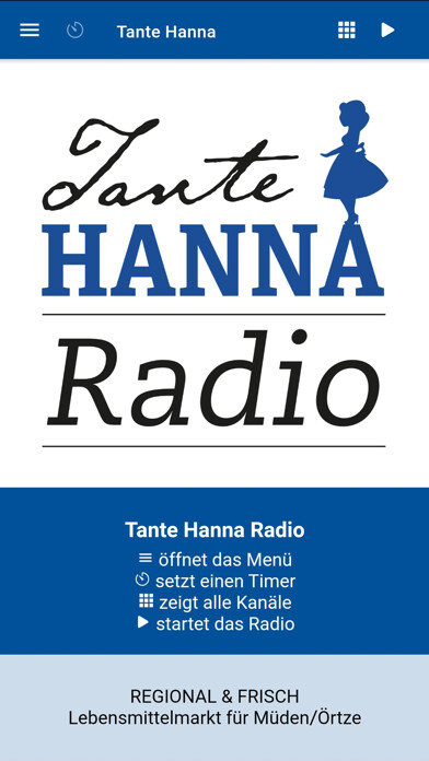 Emulate iPhone app Tante Hanna using MyAndroid