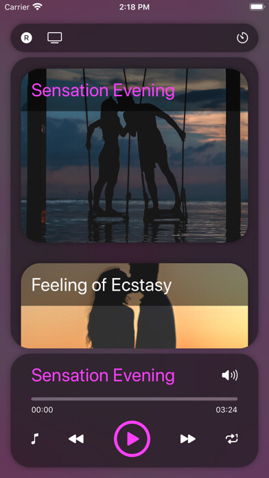 Emulate iPhone app Tantric Sex: Sensual Music using MyAndroid Emulate iPhone app Tantric Sex: Sensual Music using MyAndroid