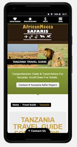 Emulate Android APK Tanzania Travel Safari Guide