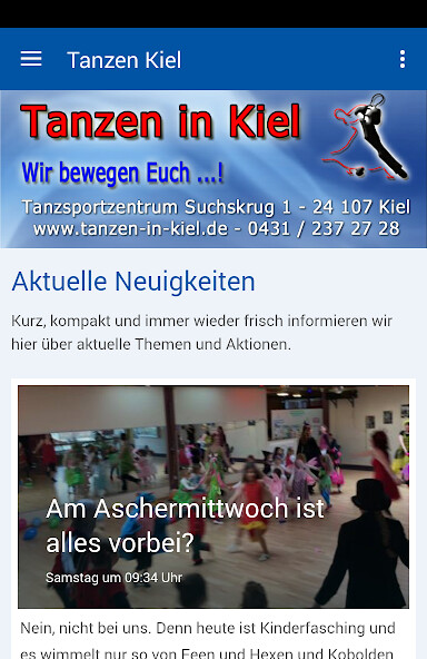 Run android online APK Tanzen-in-Kiel from MyAndroid or emulate Tanzen-in-Kiel using MyAndroid