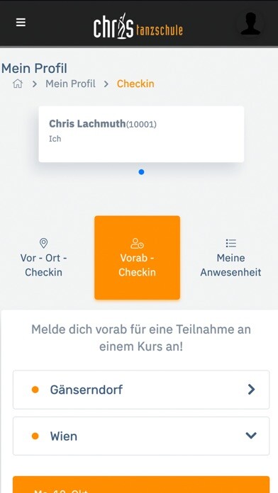 Emulate iPhone app Tanzschule Chris using MyAndroid Emulate iPhone app Tanzschule Chris using MyAndroid