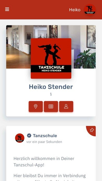 Emulate iPhone app Tanzschule Heiko Stender using MyAndroid Emulate iPhone app Tanzschule Heiko Stender using MyAndroid