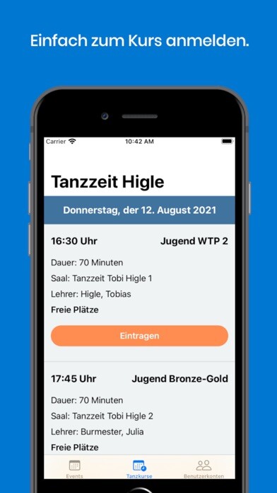 Emulate iPhone app Tanzzeit Higle using MyAndroid Emulate iPhone app Tanzzeit Higle using MyAndroid