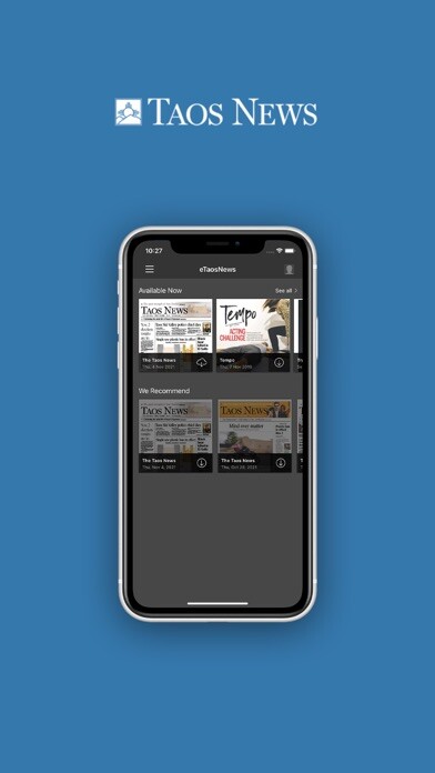 Emulate iPhone app Taos News using MyAndroid Emulate iPhone app Taos News using MyAndroid