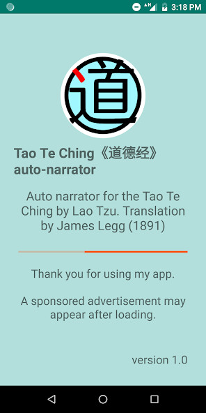 Run android online APK Tao Te Ching《道德经》Narration App from MyAndroid or emulate Tao Te Ching《道德经》Narration App using MyAndroid