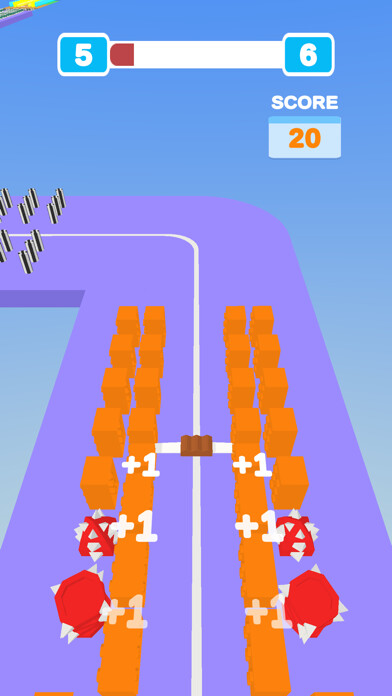 Emulate iPhone app Tap 2 Cut - Food Cutting Games using MyAndroid