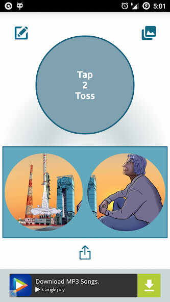 Emulate Android APK Tap2Toss : Custom Coin Toss 3D Emulate Android APK Tap2Toss : Custom Coin Toss 3D