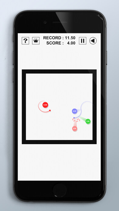 Emulate iPhone app Tap ! Agar.Orbit using MyAndroid
