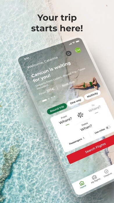 Emulate iPhone app TAP Air Portugal using MyAndroid Emulate iPhone app TAP Air Portugal using MyAndroid