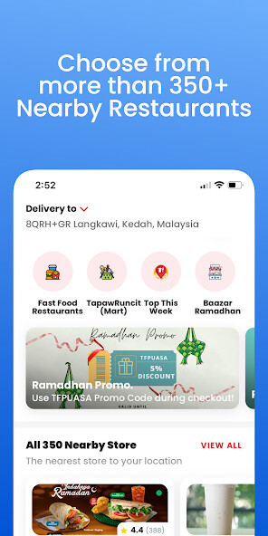 Run android online APK TAPAWFOOD - Langkawi from MyAndroid or emulate TAPAWFOOD - Langkawi using MyAndroid