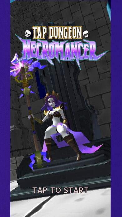 Emulate iPhone app Tap Dungeon Necromancer using MyAndroid