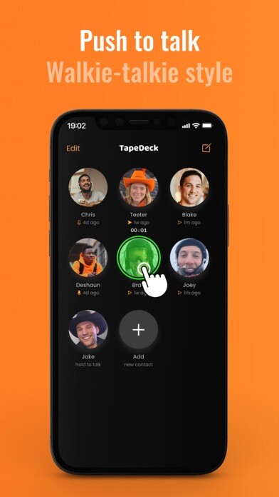 Emulate iPhone app TapeDeck Messenger using MyAndroid