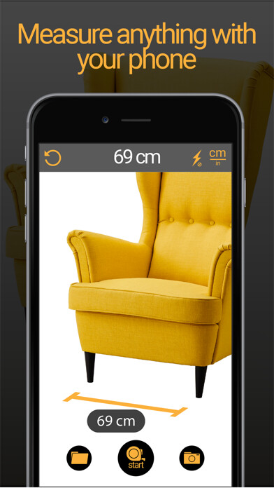 Emulate iPhone app Tape Measure AR using MyAndroid Emulate iPhone app Tape Measure AR using MyAndroid