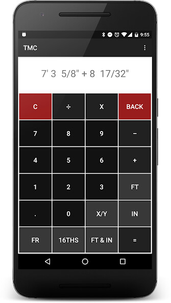 Emulate iPhone app TapeMeasureCalculator using MyAndroid Emulate iPhone app TapeMeasureCalculator using MyAndroid