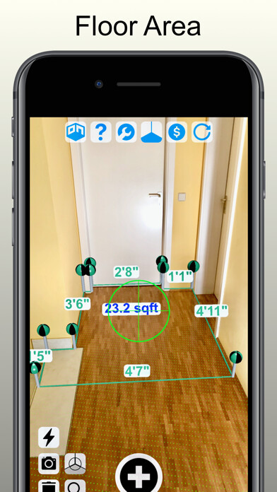 Emulate iPhone app Tape Measure Camera Ruler AR using MyAndroid Emulate iPhone app Tape Measure Camera Ruler AR using MyAndroid