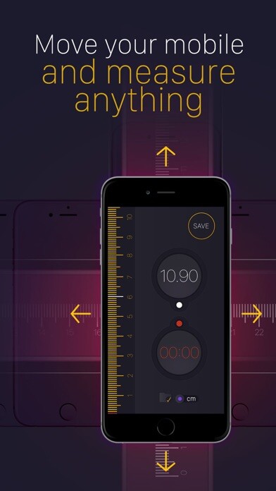 Emulate iPhone app Tape Measure LlTE using MyAndroid