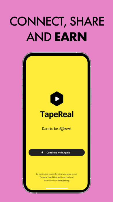 Emulate iPhone app TapeReal: Creator Studio using MyAndroid