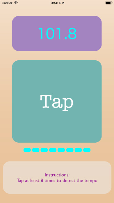 Emulate iPhone app Tap for Tempo using MyAndroid Emulate iPhone app Tap for Tempo using MyAndroid