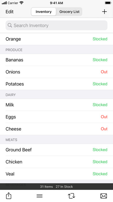 Emulate iPhone app Tap Grocer using MyAndroid