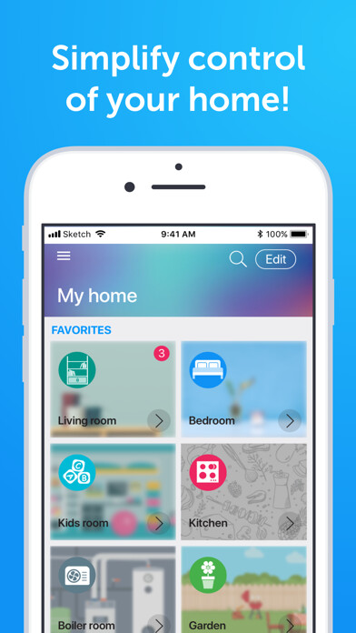 Emulate iPhone app TapHome Official Smart Home using MyAndroid