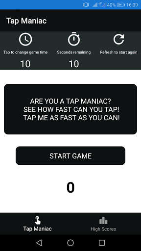 Run android online APK Tap Maniac from MyAndroid or emulate Tap Maniac using MyAndroid