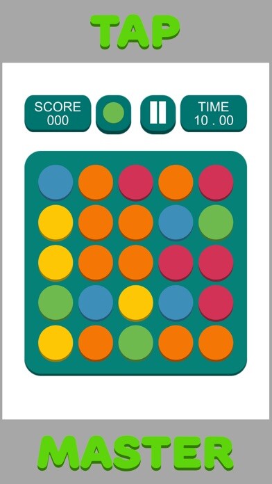 Emulate iPhone app Tap Master : Speedy Tap using MyAndroid