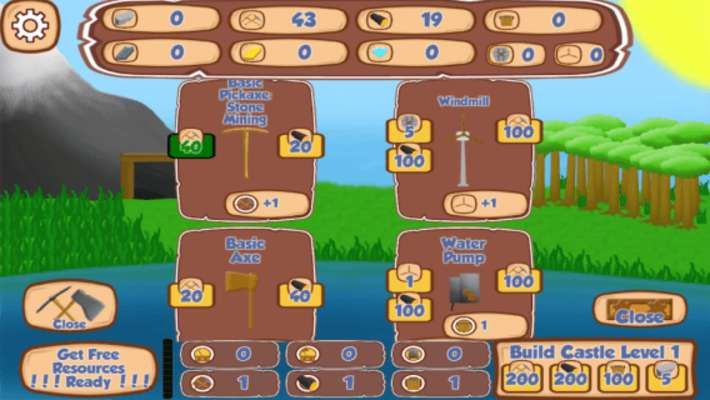 Emulate Android APK Tap n Build - A Free Clicker Game