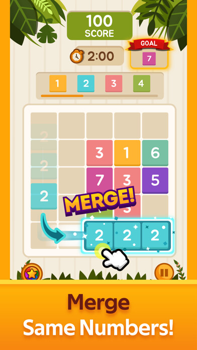 Emulate iPhone app Tap N Merge Tournament using MyAndroid Emulate iPhone app Tap N Merge Tournament using MyAndroid