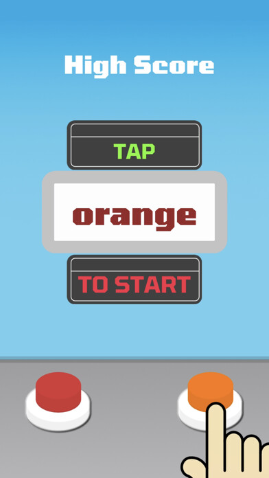 Emulate iPhone app Tap Off - Reverse Stroop Test using MyAndroid Emulate iPhone app Tap Off - Reverse Stroop Test using MyAndroid