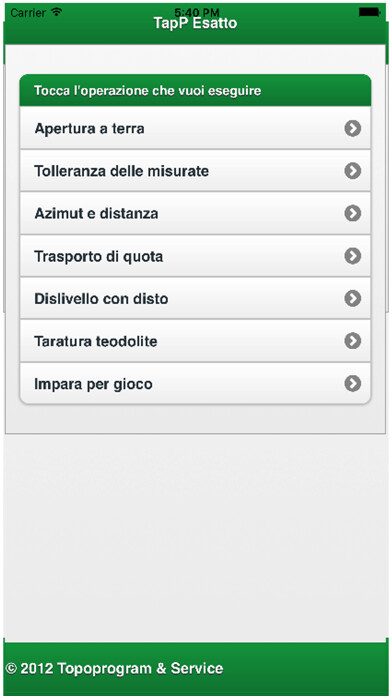 Emulate iPhone app Tapp Esatto using MyAndroid