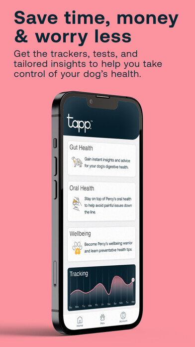 Emulate iPhone app Tapp - Pet Health Simplified using MyAndroid
