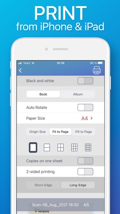 Emulate iPhone app Tap & Print: Smart Printer App using MyAndroid Emulate iPhone app Tap & Print: Smart Printer App using MyAndroid