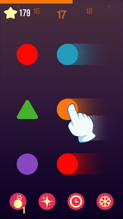 Emulate iPhone app Tappy Color: Click on Colors using MyAndroid Emulate iPhone app Tappy Color: Click on Colors using MyAndroid