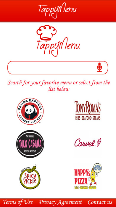 Emulate iPhone app Tappy Menu using MyAndroid
