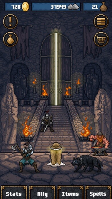Emulate iPhone app Tap Souls - RPG Clicker using MyAndroid Emulate iPhone app Tap Souls - RPG Clicker using MyAndroid