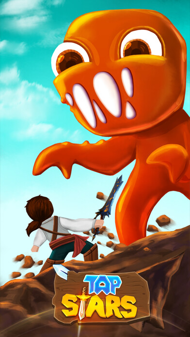 Emulate iPhone app Tap Stars - Clicker Heroes RPG using MyAndroid