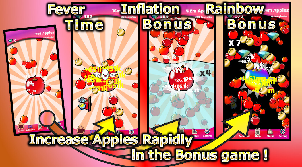 Run android online APK Tap Tap Apple2 - idle Clicker from MyAndroid or emulate Tap Tap Apple2 - idle Clicker using MyAndroid Run android online APK Tap Tap Apple2 - idle Clicker from MyAndroid or emulate Tap Tap Apple2 - idle Clicker using MyAndroid