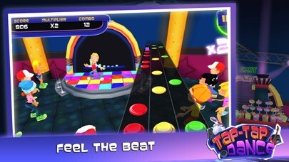 Emulate iPhone app Tap-Tap Dance using MyAndroid