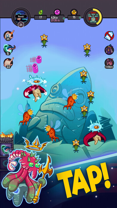 Emulate iPhone app Tap Temple: Monster Clicker using MyAndroid Emulate iPhone app Tap Temple: Monster Clicker using MyAndroid