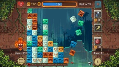 Emulate iPhone app Tap the Blocks - Match Puzzle using MyAndroid