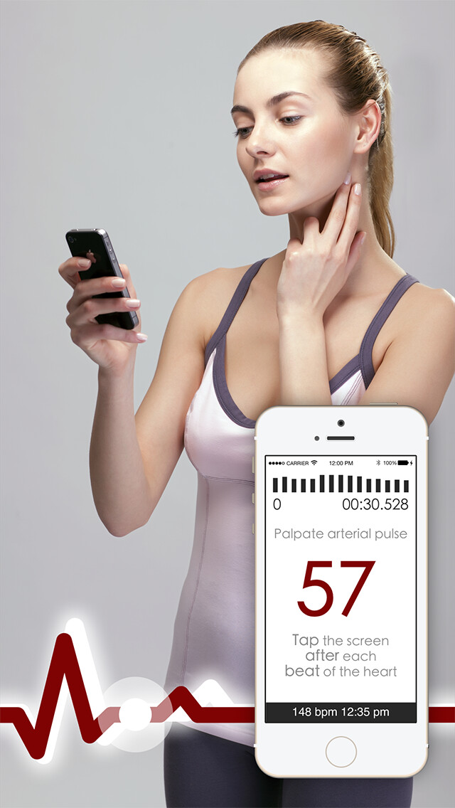 Emulate iPhone app Tap the Pulse - Heart Rate Measurement using MyAndroid Emulate iPhone app Tap the Pulse - Heart Rate Measurement using MyAndroid