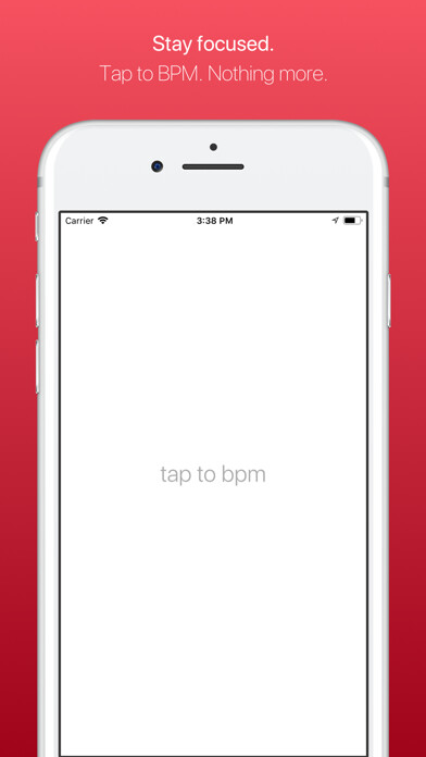 Emulate iPhone app tap to bpm using MyAndroid