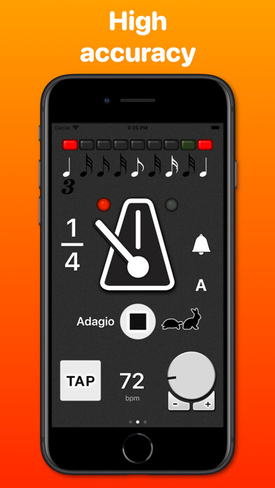 Emulate iPhone app TapTock - Metronome & TapTempo using MyAndroid Emulate iPhone app TapTock - Metronome & TapTempo using MyAndroid