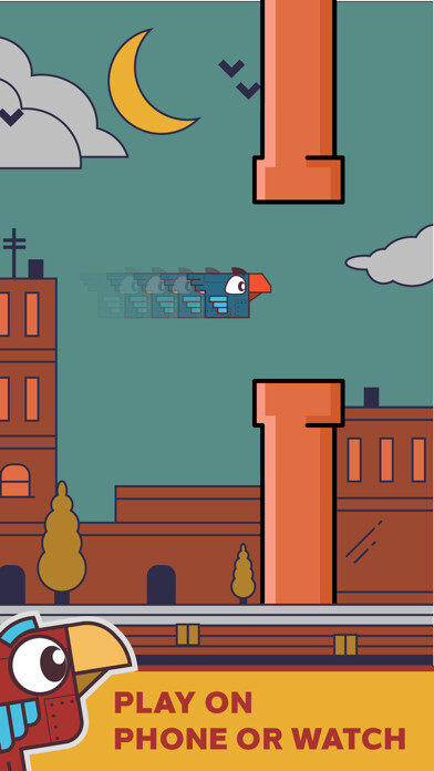 Emulate iPhone app Tap To Dash Bird - Do Not Flap using MyAndroid Emulate iPhone app Tap To Dash Bird - Do Not Flap using MyAndroid