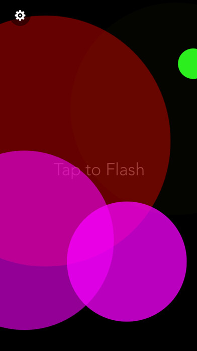 Emulate iPhone app Tap to Flash using MyAndroid
